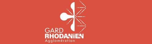 Logo gard rhodanien agglomération