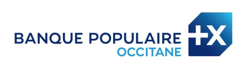 Logo banque populaire occitane